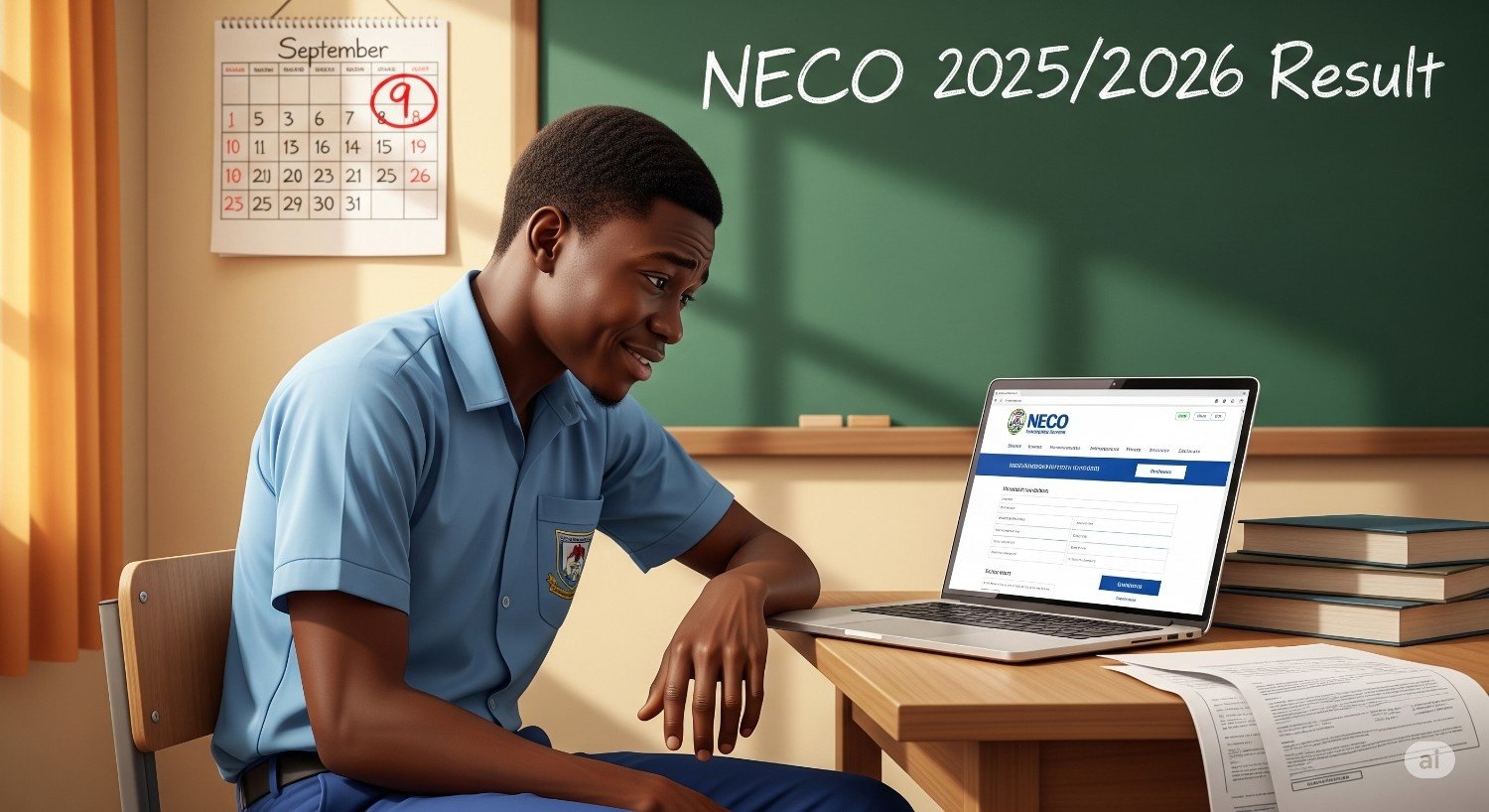 check NECO result